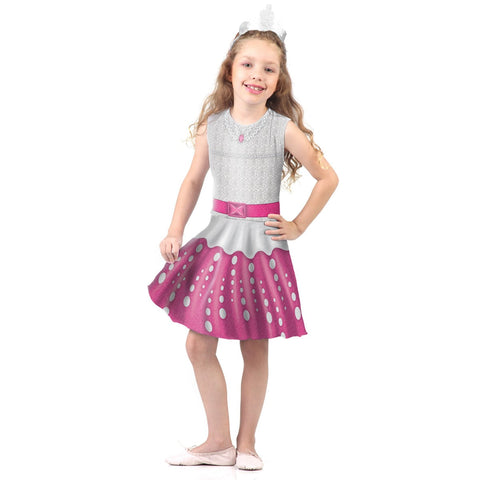 Fantasia Barbie Rock In Royals Infantil Pop