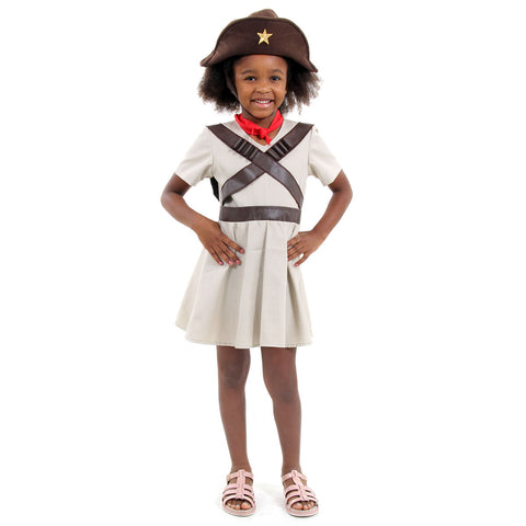 Fantasia Maria Bonita Infantil Vestido Junino Cangaceira Com Chapéu