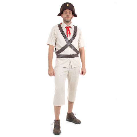 Fantasia Lampião Adulto Cangaceiro Com Chapéu e Chartucheira