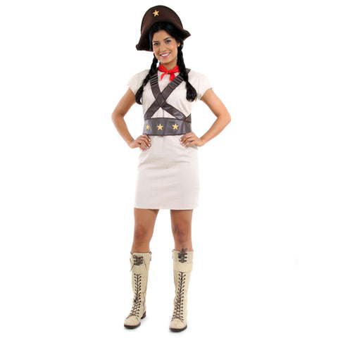 Fantasia Maria Bonita Vestido Cangaceira Adulto Completa